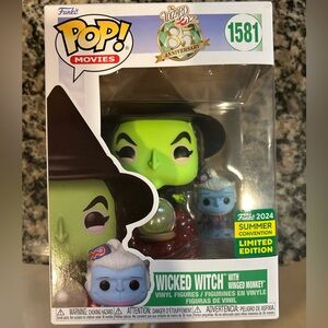 Funko Pop Wicked Witch and Winged Monkey Set